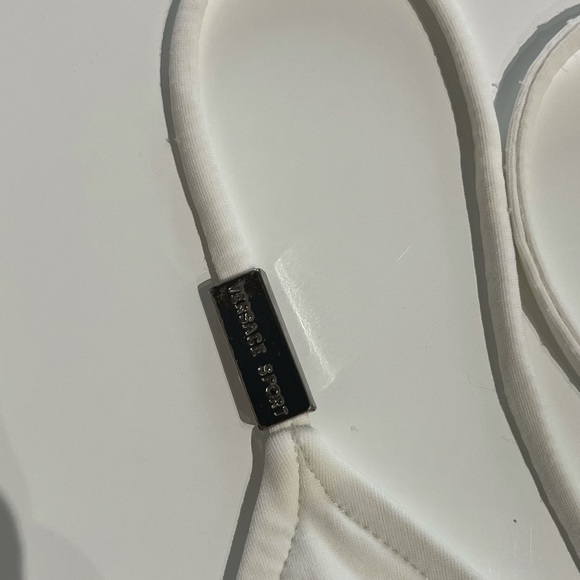 VERSACE SPORT white triangle bikini - Picture 4 of 10